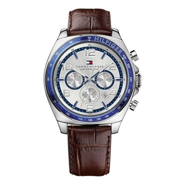 Tommy Hilfiger Colton Chronograph Men's Silver Dial Quartz Watch 1790937