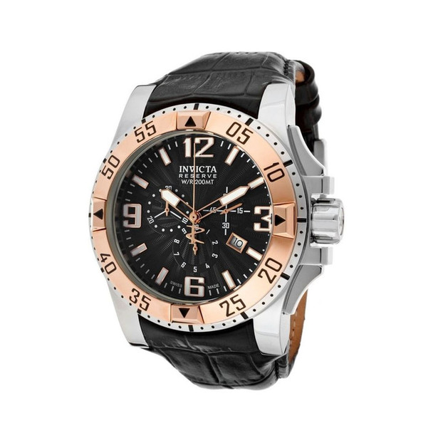 Invicta Reserve Excursion Chronograph Men's Black Dial Quartz Watch 10899