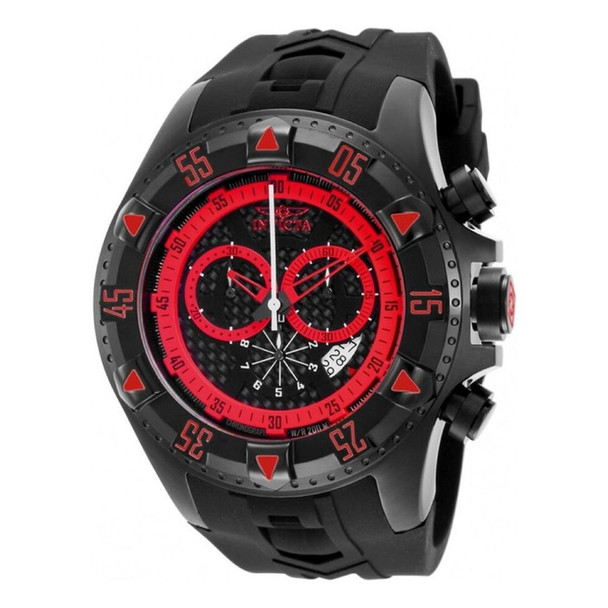 Invicta Excursion Chronograph Men's Black Dial Quartz Watch 12690