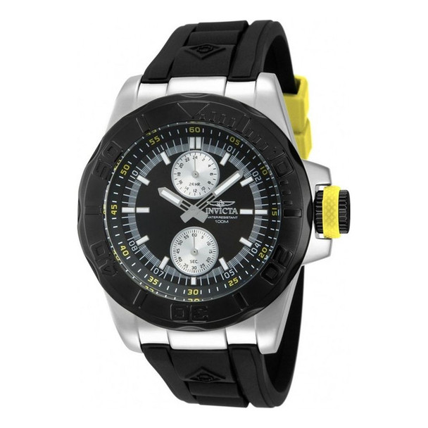 Invicta Pro Diver Chronograph Men's Black Dial Quartz Watch 13995