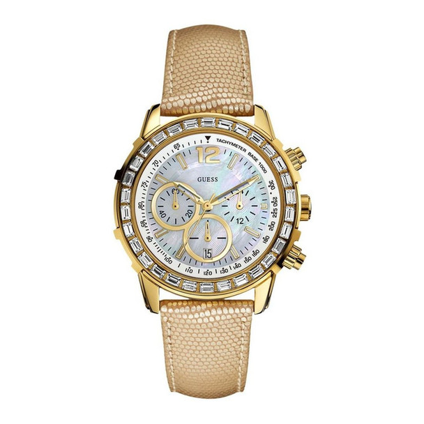 Guess Lady B Chronograph Women's Mother of Pearl Dial Quartz Watch W0017L2