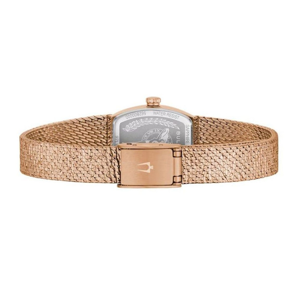 Bulova Goddess of Time Women's Brown Dial Quartz Watch 97L185