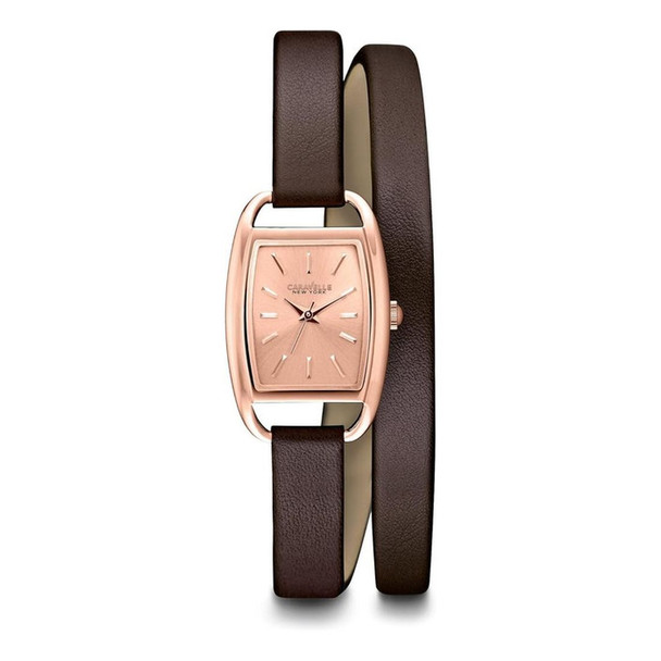 Bulova Caravelle Women's Blush Dial Quartz Watch 44L123