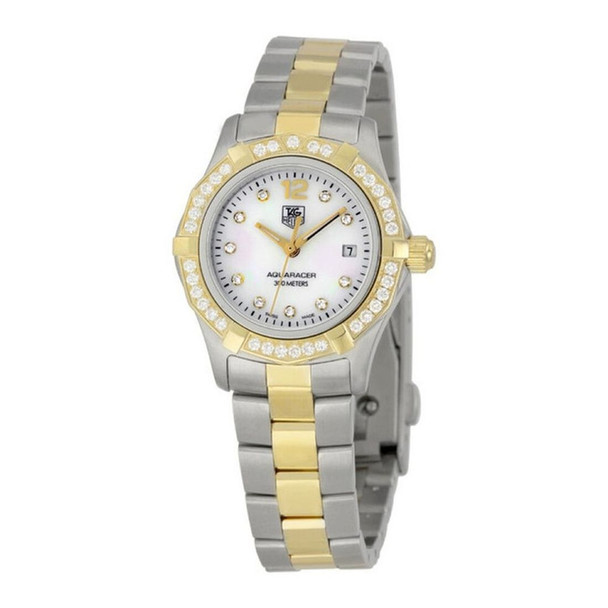 Tag Heuer Aquaracer Women's Mother of Pearl Dial Quartz Watch WAF1450.BB0825