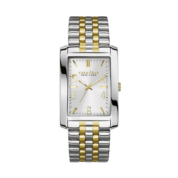 Bulova Caravelle Men's Silver Dial Quartz Watch 45A123