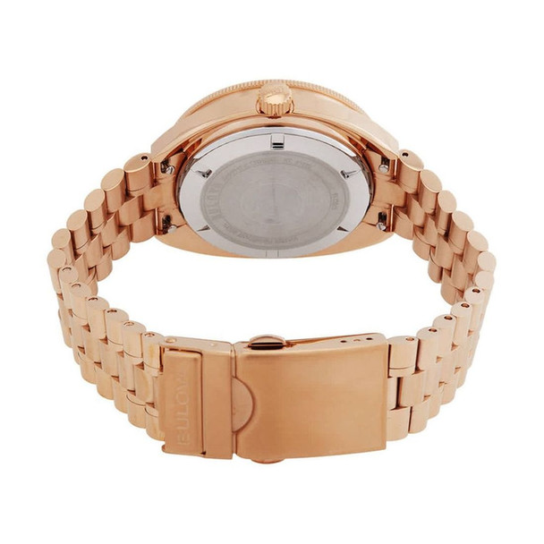 Bulova Oceanographer GMT Men's Black Dial Automatic Watch 97B215