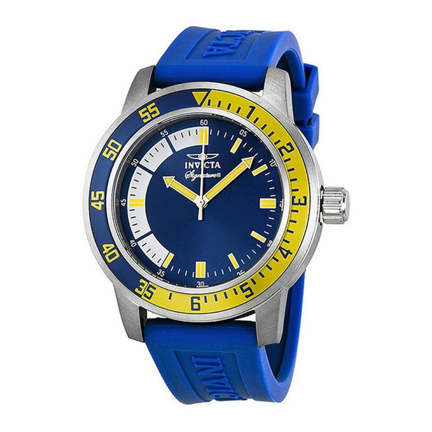 Invicta Signature II Men's Blue Dial Quartz Watch 7461