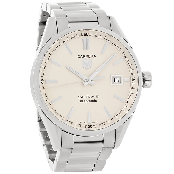 Tag Heuer Carrera Series Men's Silver Dial Swiss Automatic Watch WAR211B.BA0782