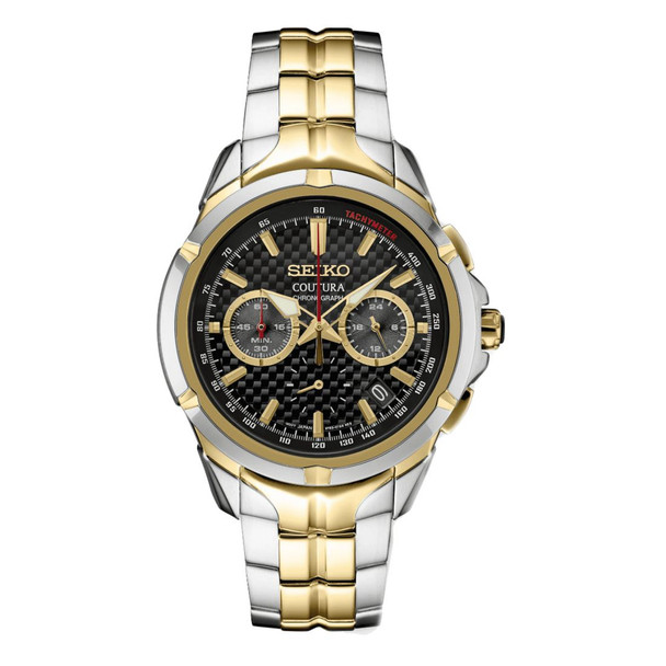 Seiko Coutura Collection Quartz Chronograph Men's Watch SSB434