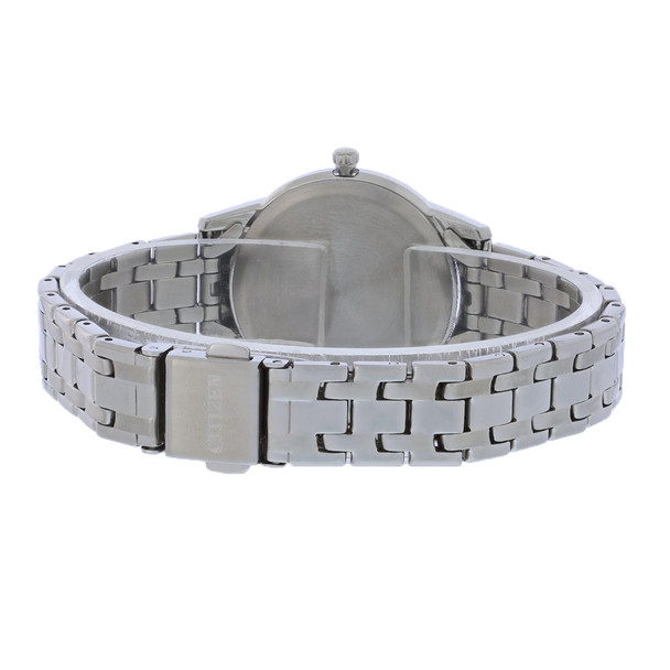 Citizen Eco-Drive Classic Women's Crystal Stainless Blue Dial Watch FE1240-57L