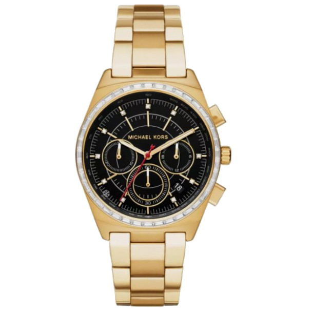 Michael Kors MK6446 Women's Vail Quartz Black Dial Watch