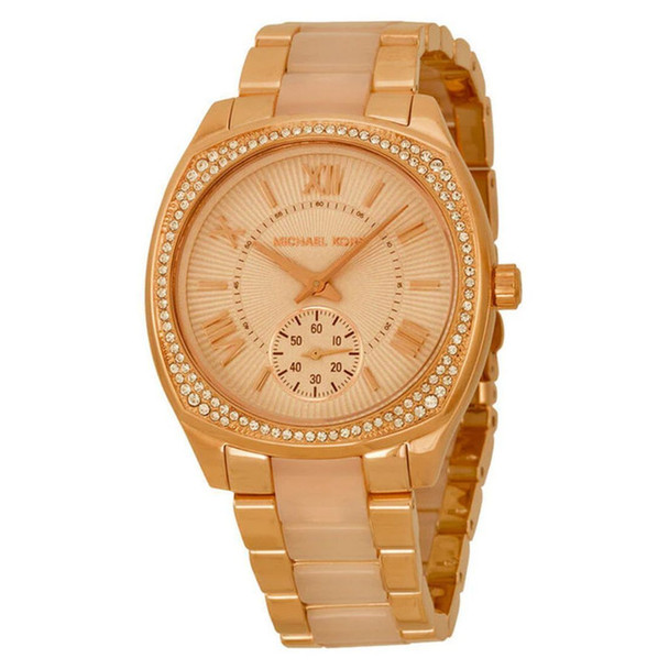 Michael Kors Bryn Women's Rose Gold-Tone Quartz Watch MK6135
