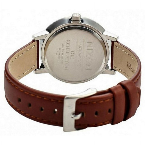 Nixon Kensington Women's Brown Leather Quartz Watch A108-747