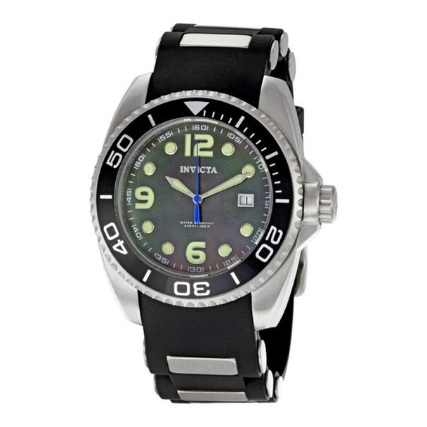 Invicta Pro Diver Men's Automatic Black Rubber Watch 0492