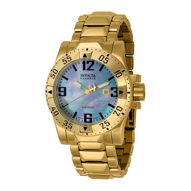 Invicta Excursion Men's Quartz Gold Stainless Steel Watch 6244