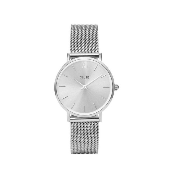 Cluse Minuit Women's Quartz Silver Stainless Steel Watch CL30023