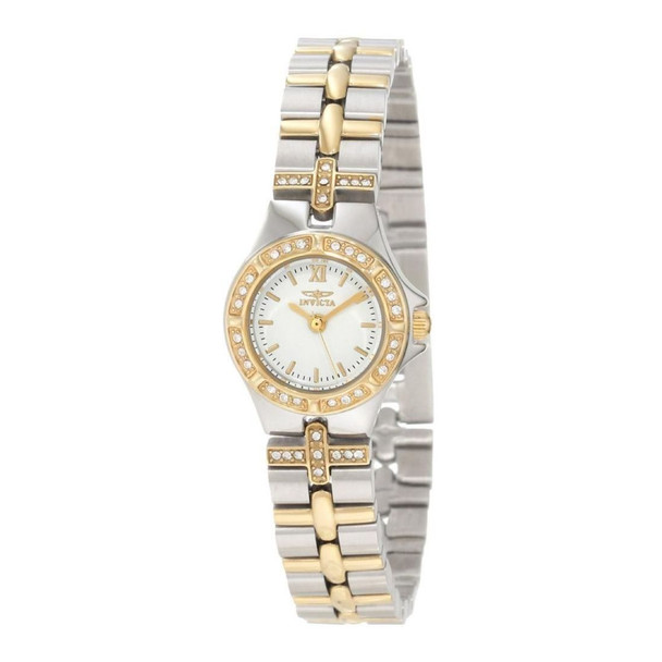 Invicta Wildflower Women's Quartz Two-Tone Stainless Steel Watch 0133