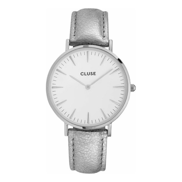 Cluse La Bohme Women's Quartz Silver Leather Watch CL18233