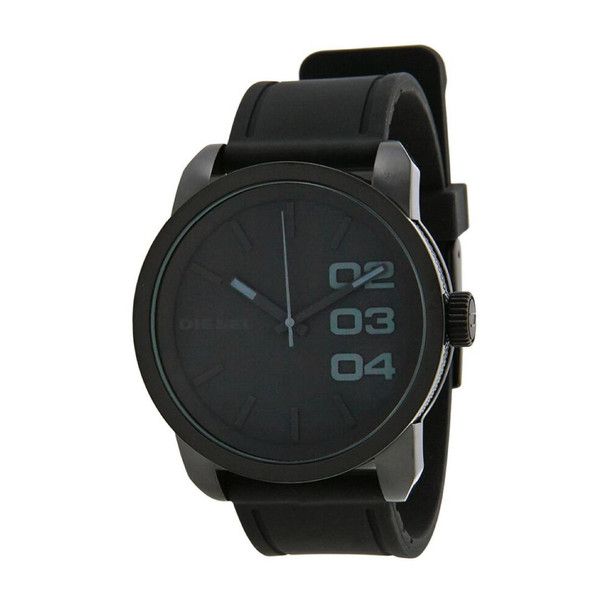 Diesel Not So Basic Men's Quartz Black Rubber Watch DZ1446