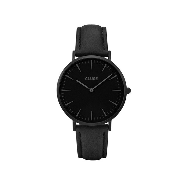 Cluse La Bohme Women's Quartz Black Leather Watch CL18501
