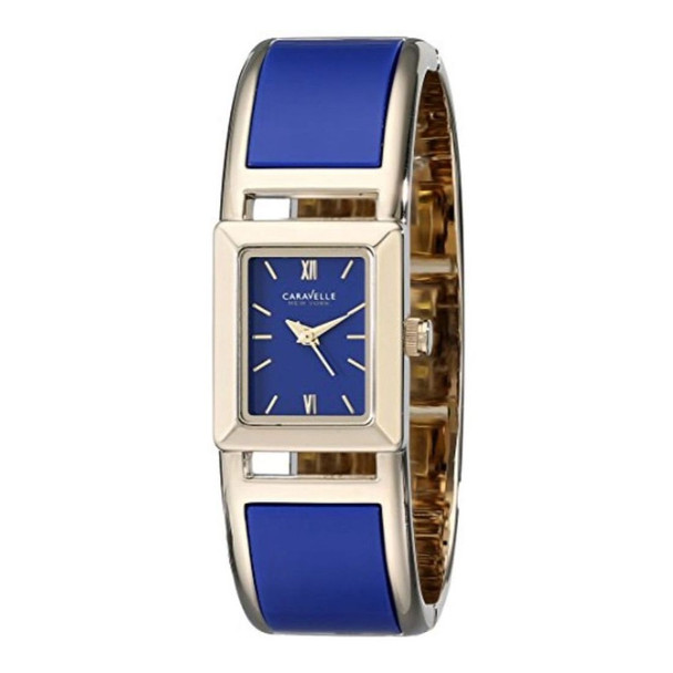 Bulova Caravelle Women's Quartz Two-Tone Plastic Watch 44L146