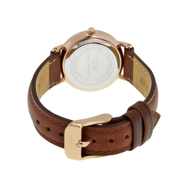 Daniel Wellington St Mawes Women's Quartz Brown Leather Watch 0900DW