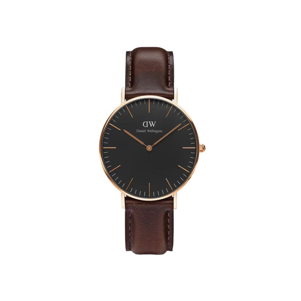 Daniel Wellington Classic Bristol Women's Quartz Brown Leather Watch DW00100137