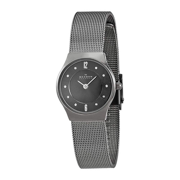 Skagen Grenen Women's Quartz Grey Stainless Steel Watch 233XSTTM