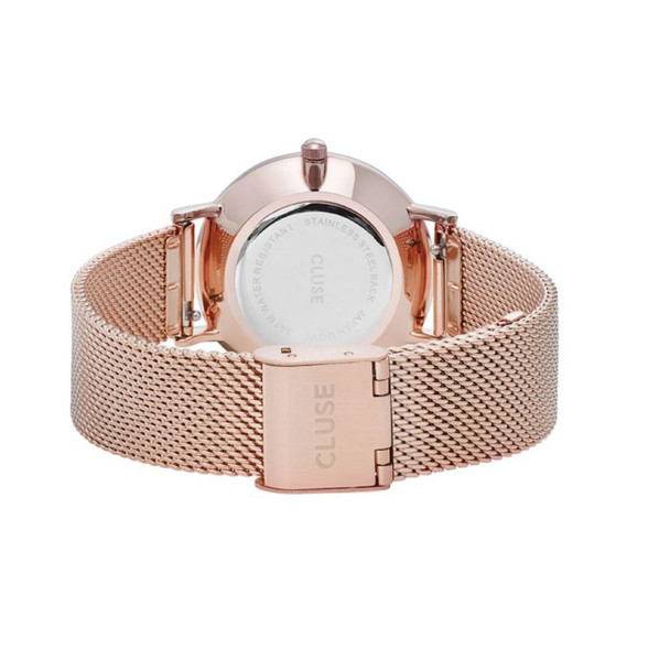 Cluse Minuit Women's Quartz Rose Gold Stainless Steel Watch CL30013