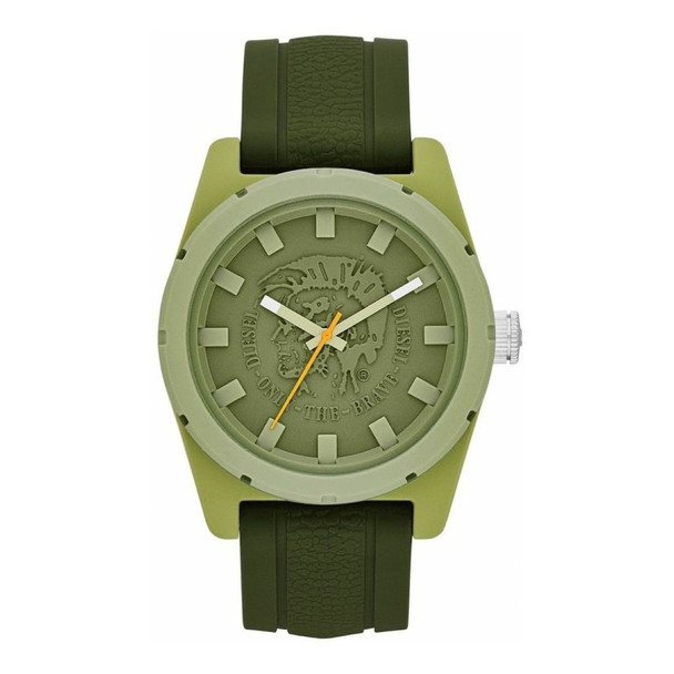 Diesel Company Series Unisex Quartz Green Silicone Watch DZ1594