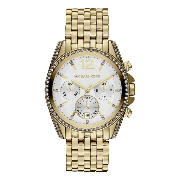 Michael Kors Pressley Women's Quartz Gold Stainless Steel Watch MK5835