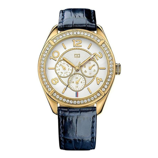 Tommy Hilfiger  Women's Quartz Blue Leather Watch 1781270
