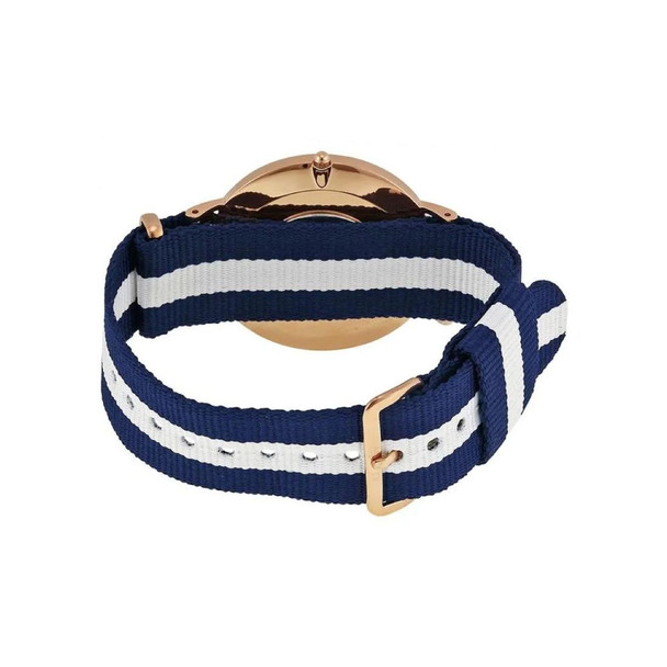 Daniel Wellington Classic Glasgow Men's Quartz Two-Tone Nylon Watch 0104DW