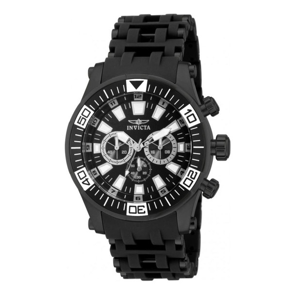 Invicta Sea Spider Men's Quartz Black Rubber Watch 14561