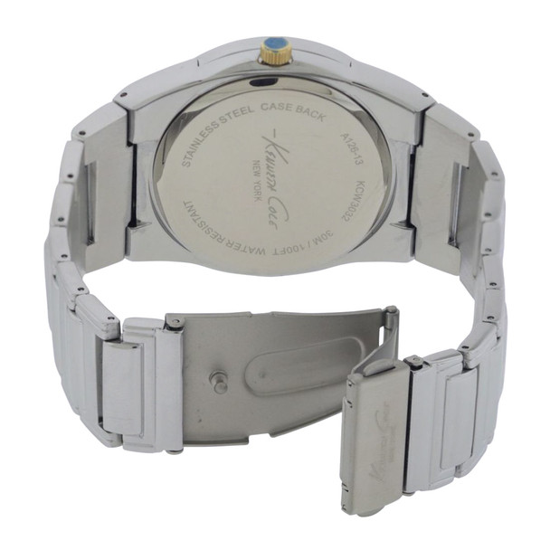 Kenneth Cole  Men's Quartz Silver Stainless Steel Watch KCW3032