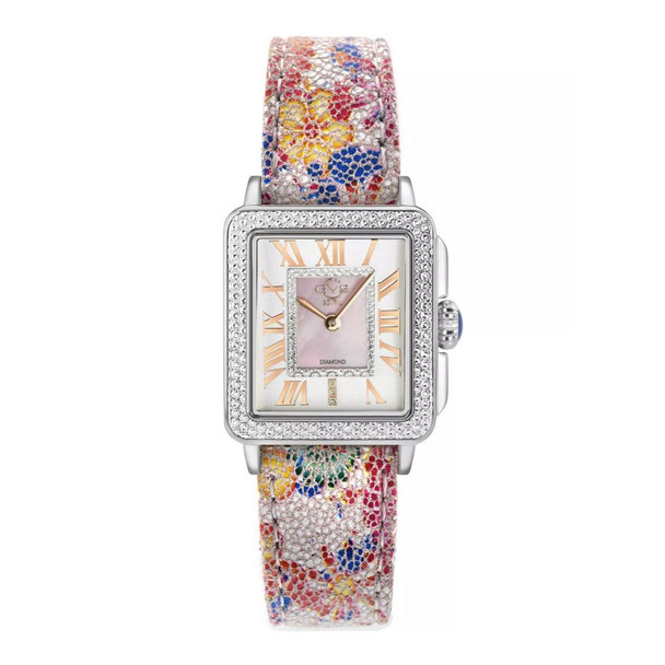 Gevril Padova Diamond / Padova Floral Women's Pink Dial Quartz Watch 12302F