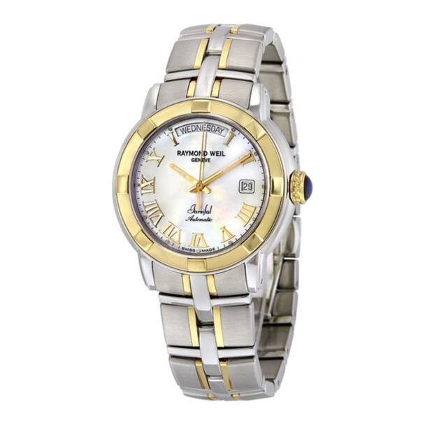 Raymond Weil Parsifal Men's Mother of Pearl Dial Automatic Watch 2844-STG-00908