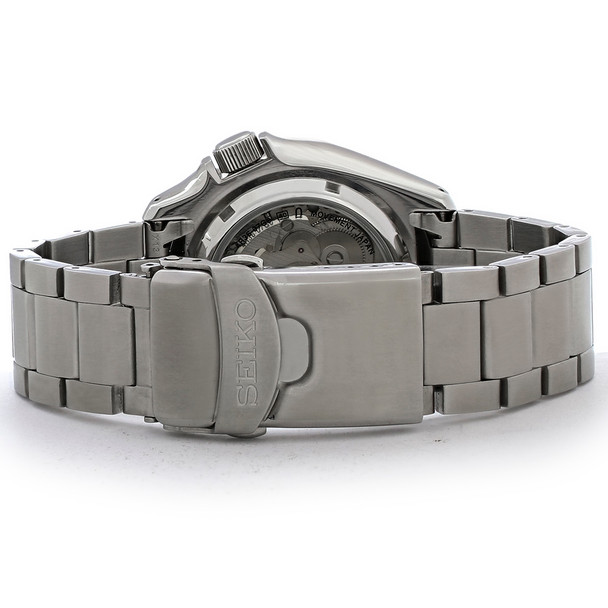 Seiko 5 Men's Day/Date Stainless Steel Green Dial Automatic Watch SRPD63