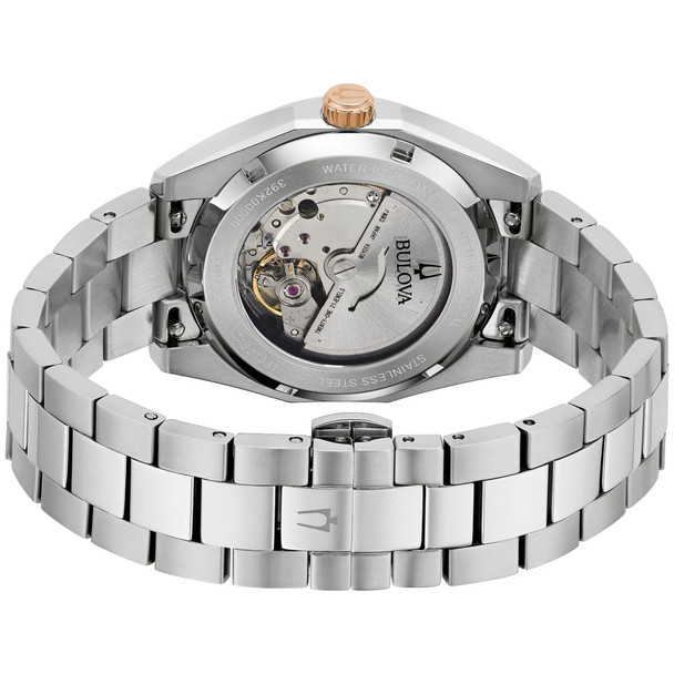 Bulova 98B422 Men's Surveyor Automatic Burgundy Dial Watch