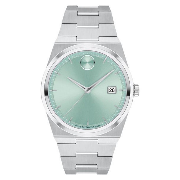 Movado BOLD Quest Blue Dial Stainless Steel Men's Quartz Watch 3601243