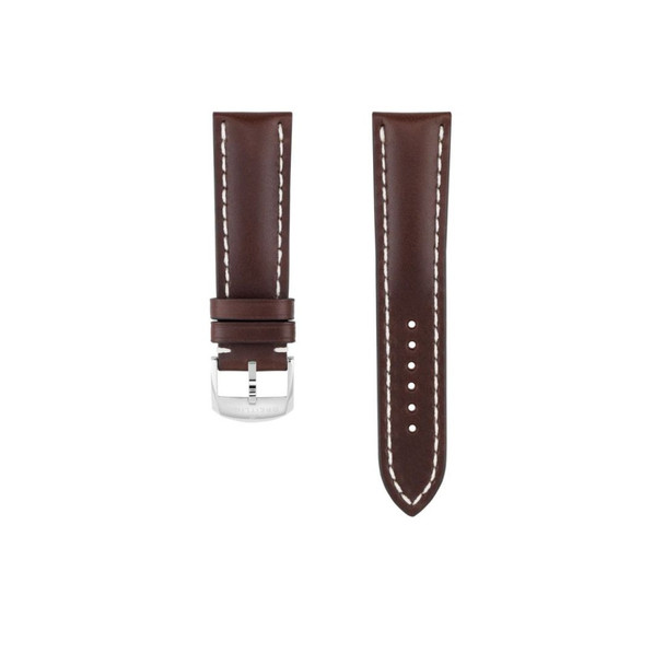 Breitling 23mm Brown Bali Calfskin Leather Watch Strap 496X