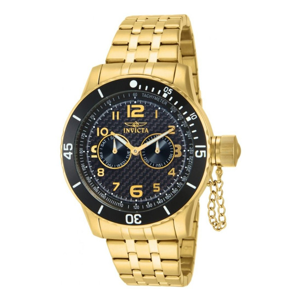 Invicta Specialty Men's Black Dial Quartz Watch 14888