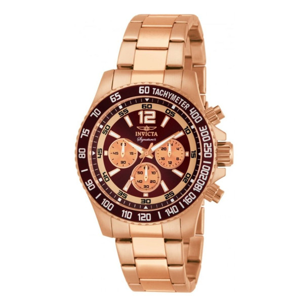 Invicta Signature II Men's Brown Dial Quartz Chronograph Watch 7411
