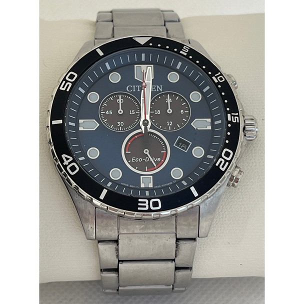 Citizen Eco-Drive Men's Blue Dial Quartz Watch AT2560-84L
