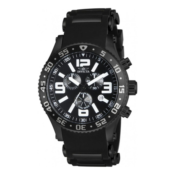Invicta Specialty Men's Black Dial Quartz Chronograph Watch 12144