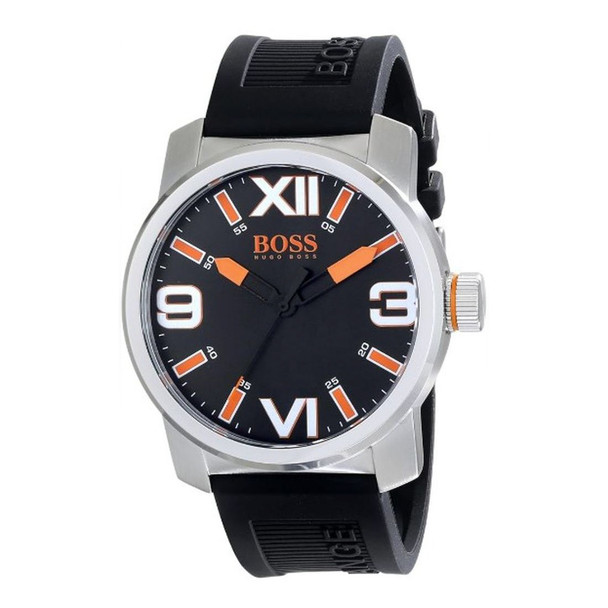 Hugo Boss Dubai Boss Orange Men's Black Dial Quartz Watch 1512985