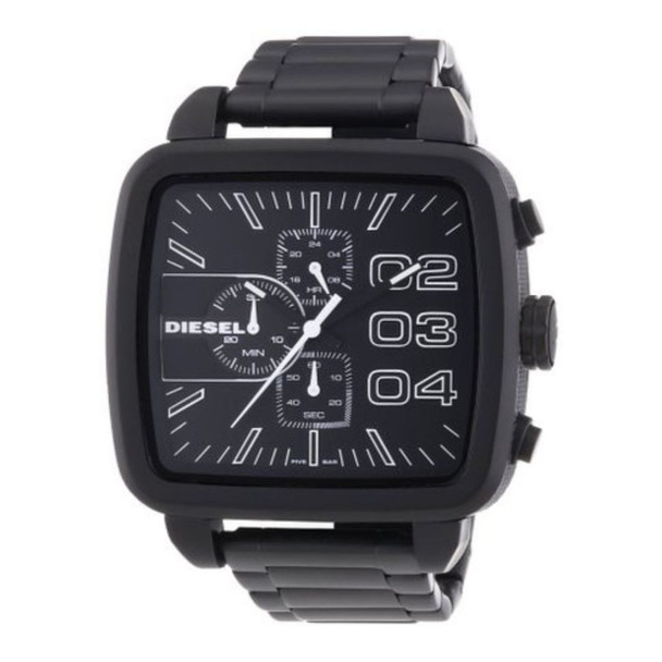 Diesel Double Down Men's Black Dial Quartz Chronograph Watch DZ4300