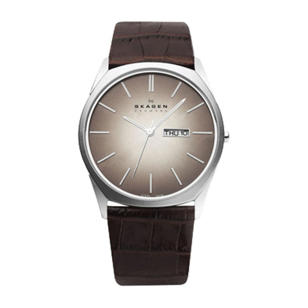 Skagen Classic Men's Brown Dial Quartz Watch 890XLSLD