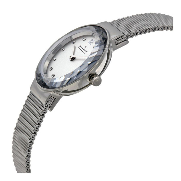 Skagen Classic Women's Silver Dial Quartz Watch 456SSS2