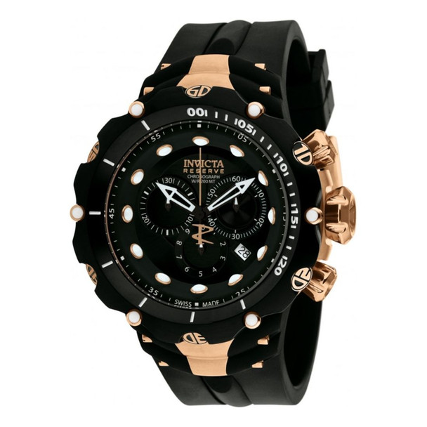 Invicta Reserve Men's Black Dial Quartz Chronograph Watch 1524
